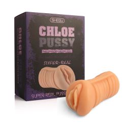 Masturbador em Cyber Skin Chloe Pussy cor Bege - 700 g
