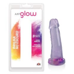 Just Glow - Prótese 8 com LED - Rosa ou translúcido