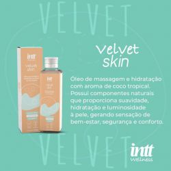 Velvet Skin Óleo Para Massagem 130Ml Intt Wellness