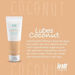 Lubes Coconut Lubrificante Íntimo 50Ml Intt Wellness